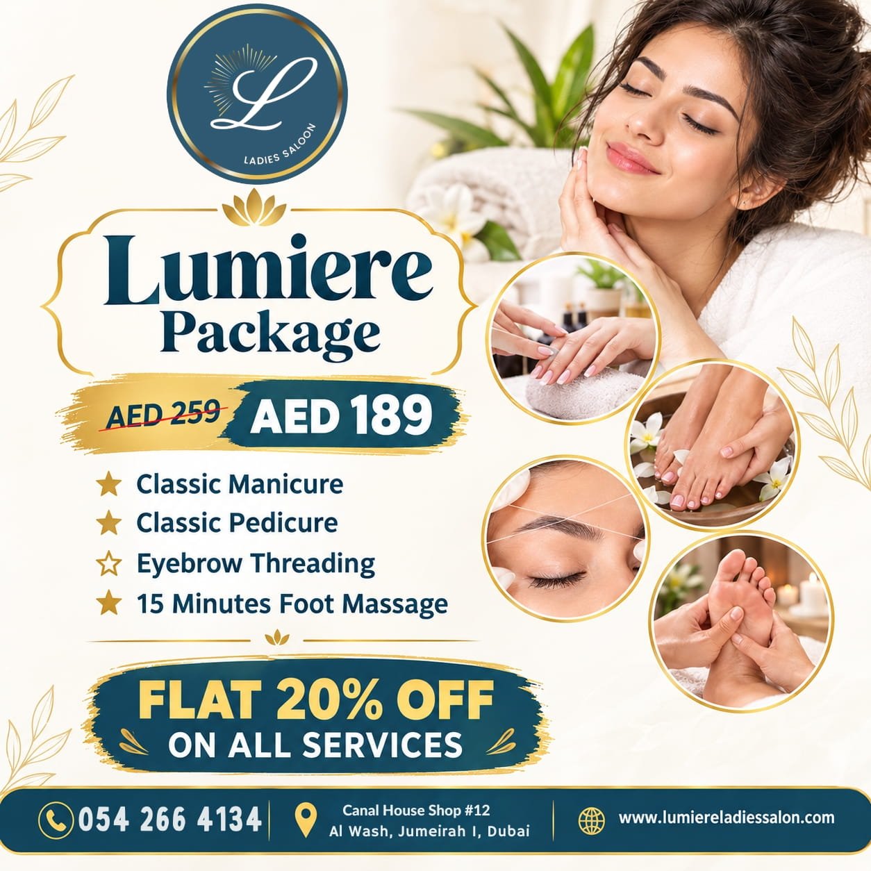 Eid Glam Package – Lumiere Ladies Salon